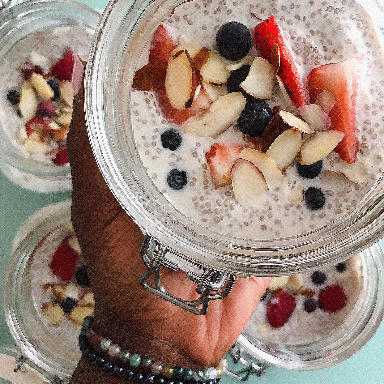10 minute chia seed pudding 